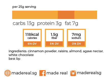 nutrition information